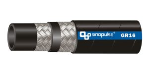 SAE100 R16 BRAIDED HYDRAULIC HOSE,Reinforced with one or two steel braids