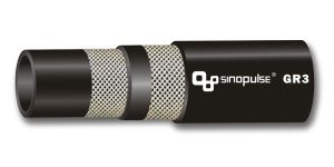 SAE100 R3 Hydraulic Hose, Reinforced with one of two fiber weaves