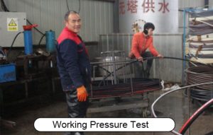 Arbeitsdruckprüfung