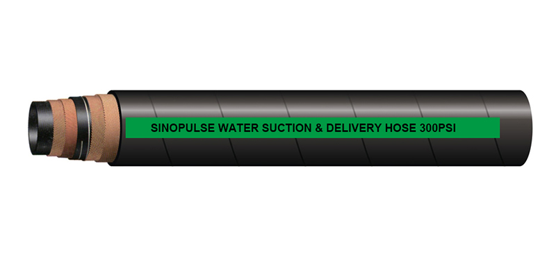 WATER SUCTION AND DISCHARGE HOSE 300PSI