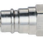Nipplo Filettatura Femmina ISO 7241 SERIE A RACCORDI RAPIDI IDRAULICI (ACCIAIO INOSSIDABILE)