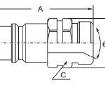 Giunto filettato maschio-3 GIUNTI RAPIDI IDRAULICI TIPO PUSH AND PULL (ACCIAIO) (1)