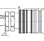 Giunti filettati maschio-1 GIUNTI RAPIDI IDRAULICI TIPO PUSH AND PULL (ACCIAIO)