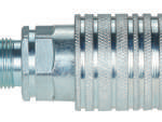 Nipplo maschio filettato-3 RACCORDI RAPIDI IDRAULICI TIPO PUSH AND PULL (ACCIAIO)