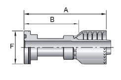 87612F CODICE FLANGIA 62 - SAE 6000SPI