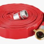 Tuyau de décharge en PVC rouge de 3 pouces