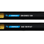 Tubo flessibile idraulico DIN EN853 1SN SAE 100R1AT