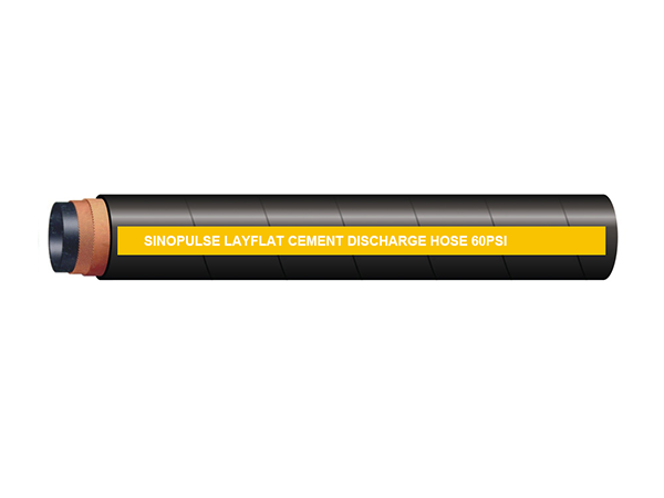 LAYFLAT-ZEMENT-ABFLUSSSCHLAUCH 60psi