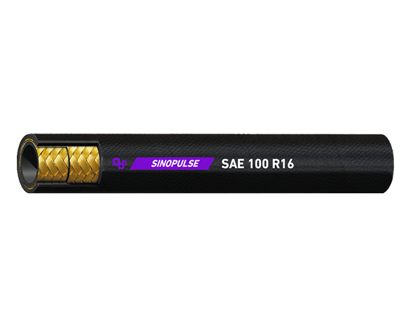 Tubo flessibile idraulico intrecciato SAE 100R16