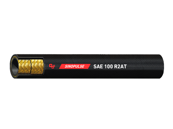 Tubo flessibile idraulico intrecciato SAE 100R2