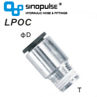 Round Male Straight lpoc