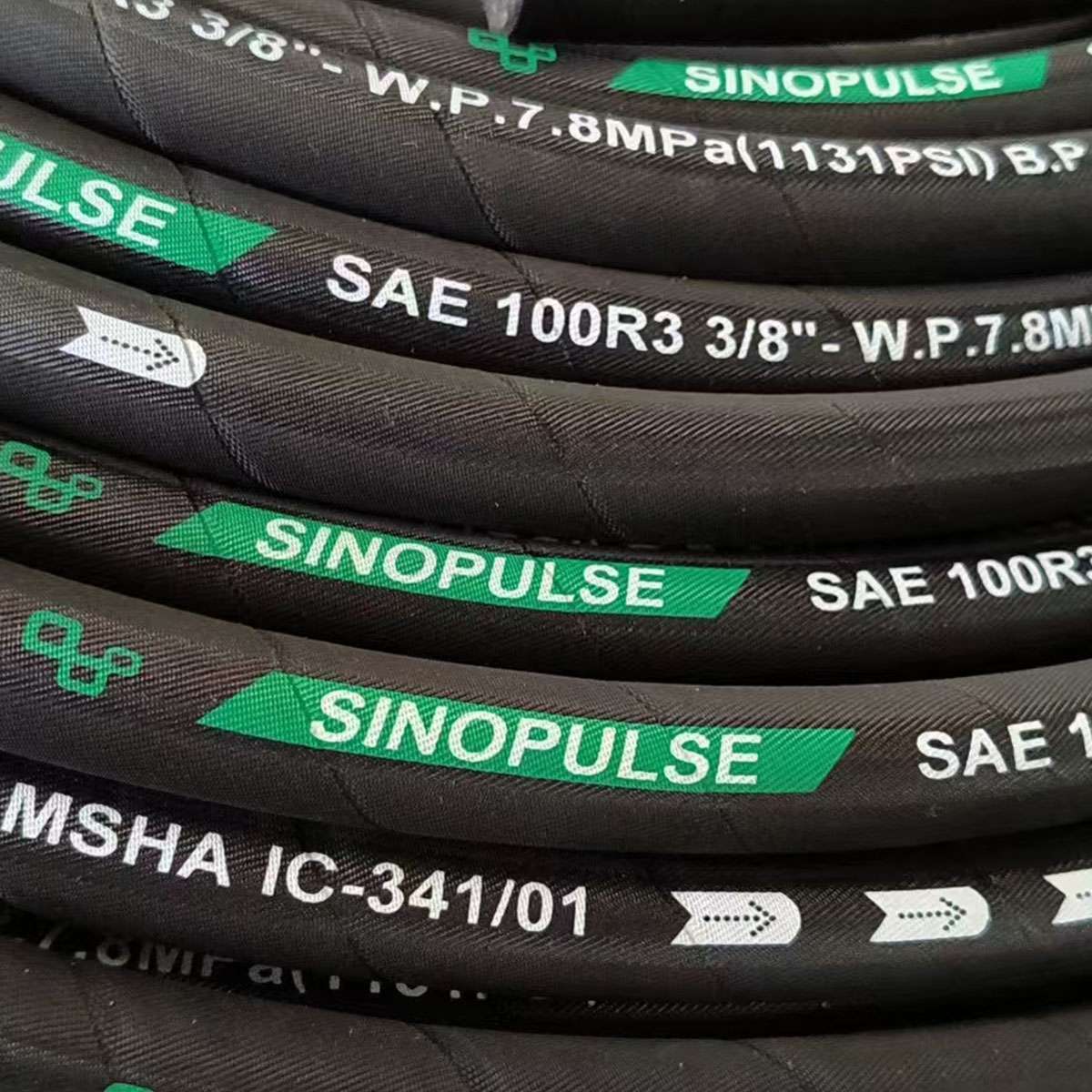 sinopulse sae 100r3 हाइड्रोलिक नली कारखाना