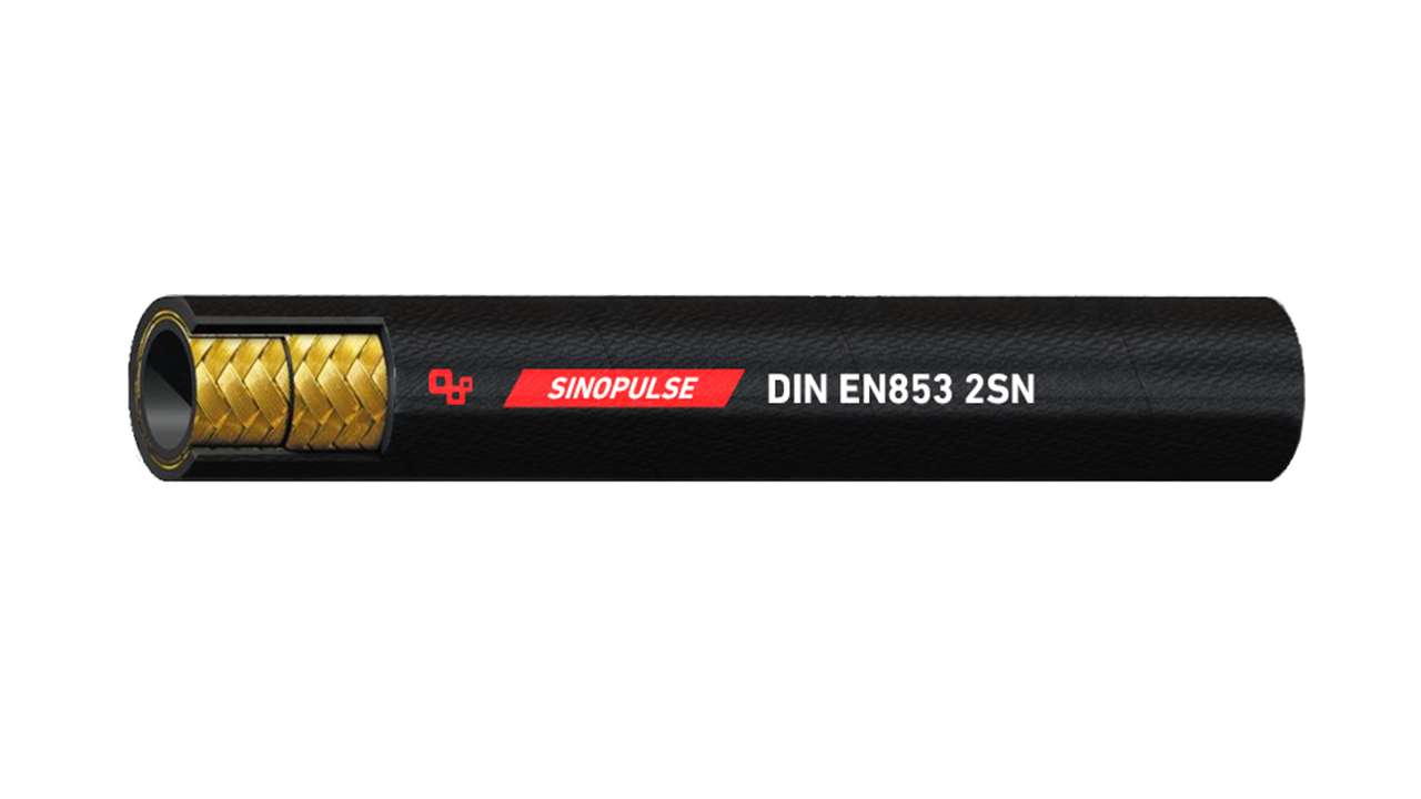 خرطوم هيدروليكي DIN EN853 2SN SAE 100R2AT
