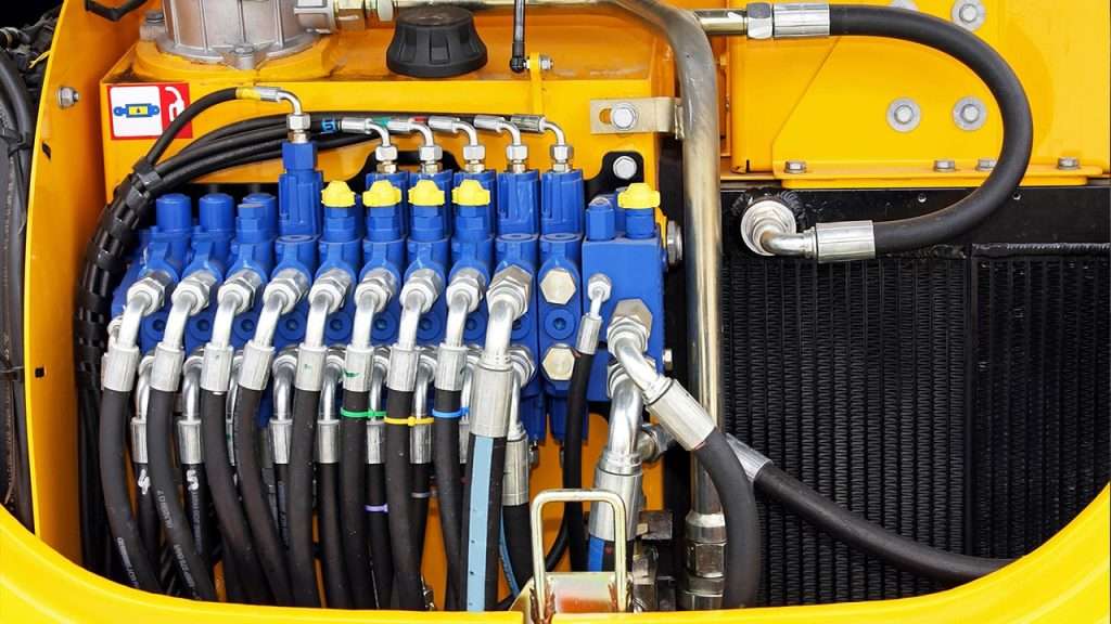 excavator hydraulic hoses