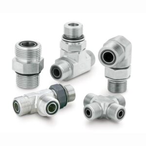 Conexões de mangueira com vedação facial O-Ring