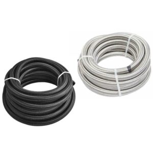 Nylon-Geflechtschlauch vs. Edelstahl-Geflechtschlauch