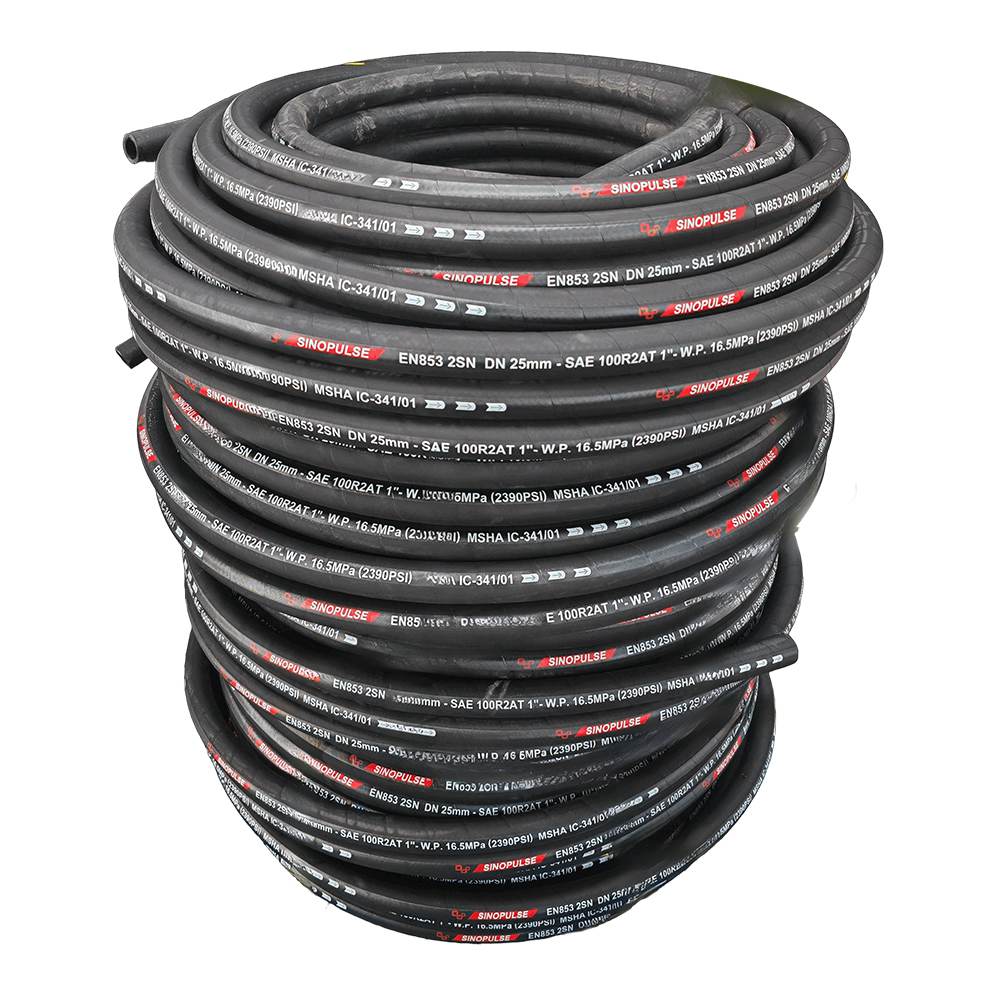 bulk hydraulic hose in reel