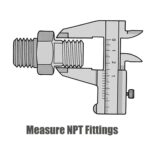 Medir accesorios NPT