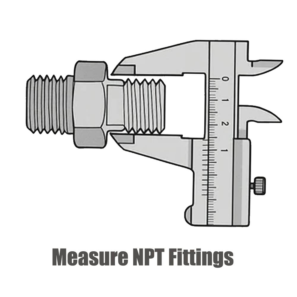 قياس تجهيزات NPT