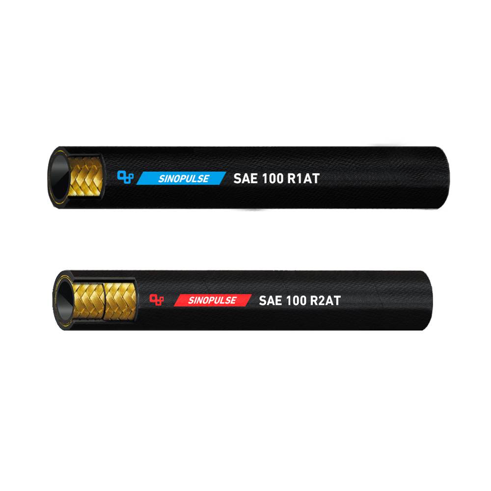 Steel wire braided hydraulic hose