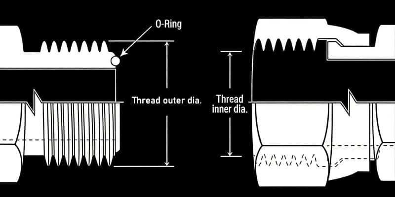 O-Ring Face Seal SAE J1453