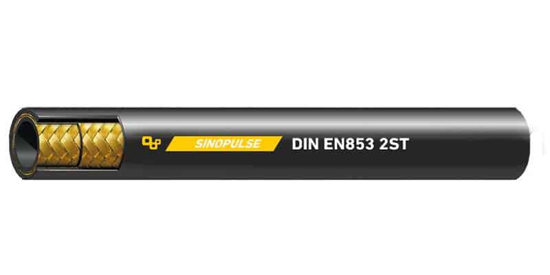 Hydraulic oil delivery hose, pressure resistant 10,000 PSI