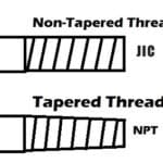 JIC AND NPT TREAD DIFFERENT
