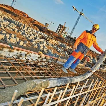 Concrete hose and fitting