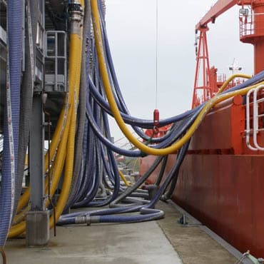 Dock hose and fitting