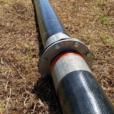 Layflat hose and fitting